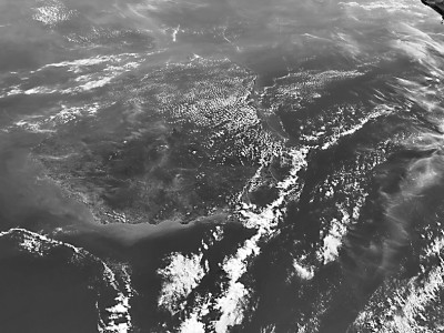 图为航天员聂海胜的太空摄影作品。中国航天员科研训练中心供图