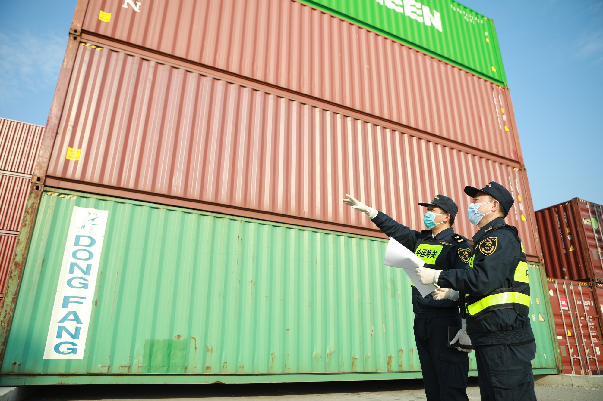 △广州南沙港码头