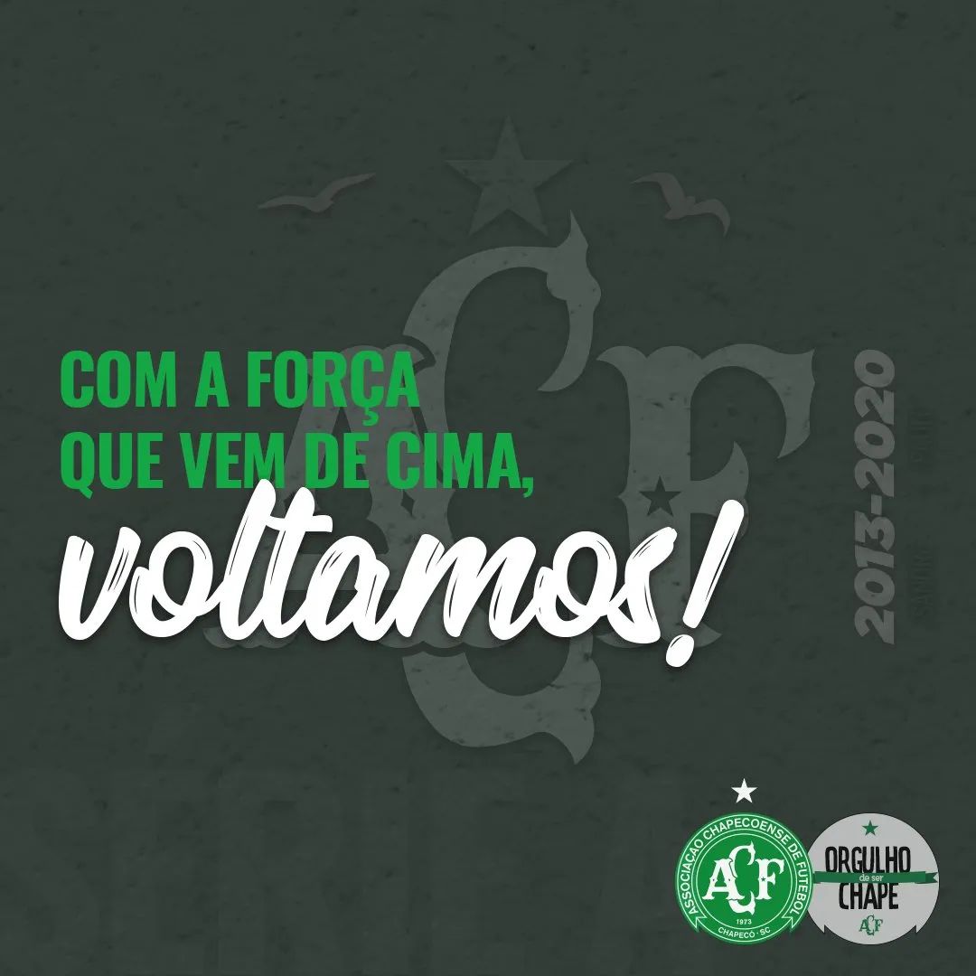 球队发布冲甲成功海报。 图片来源：沙佩科恩斯官方社交媒体