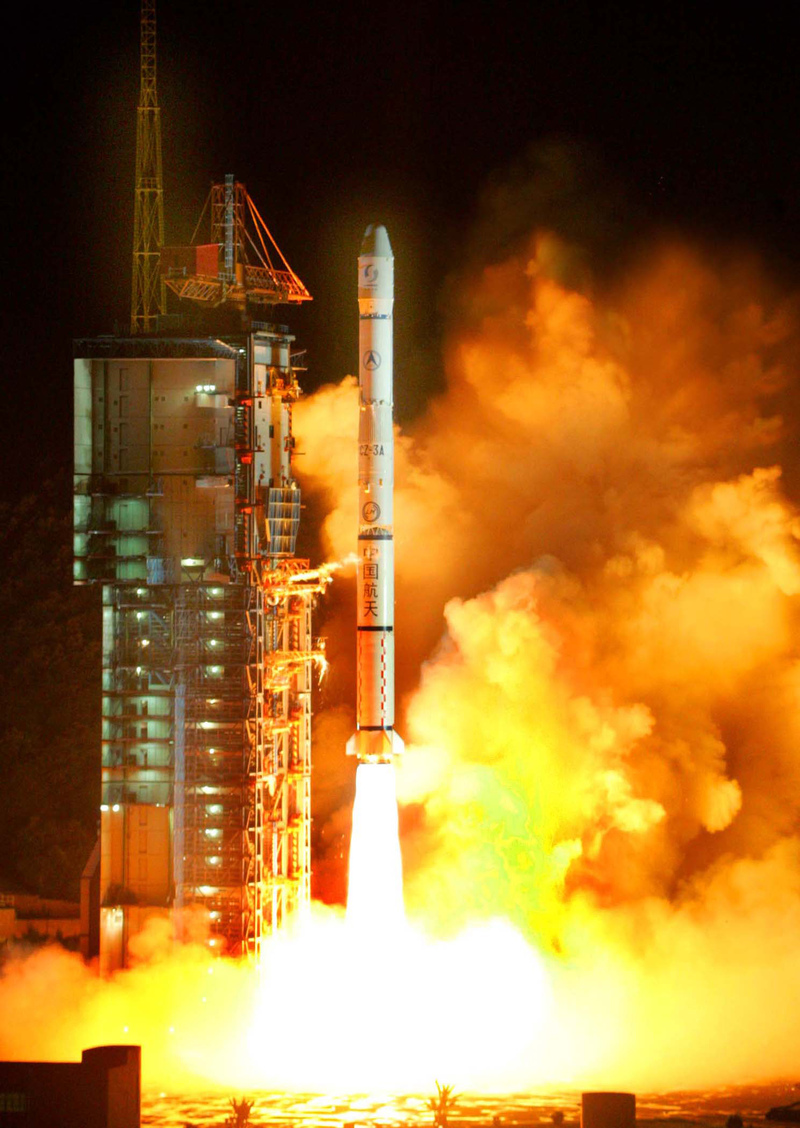 长征系列运载火箭第100次发射 新华社从1970年4月24日长征一号运载