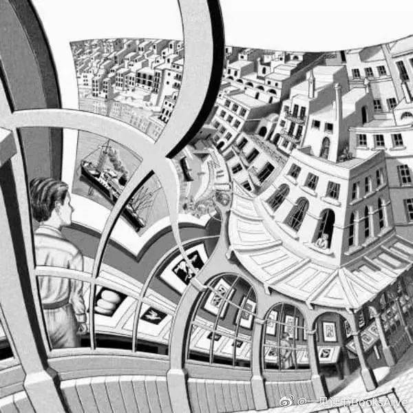 《扬名立万》的线索,消失在埃舍尔的奇点里|画廊_新浪财经_新浪网