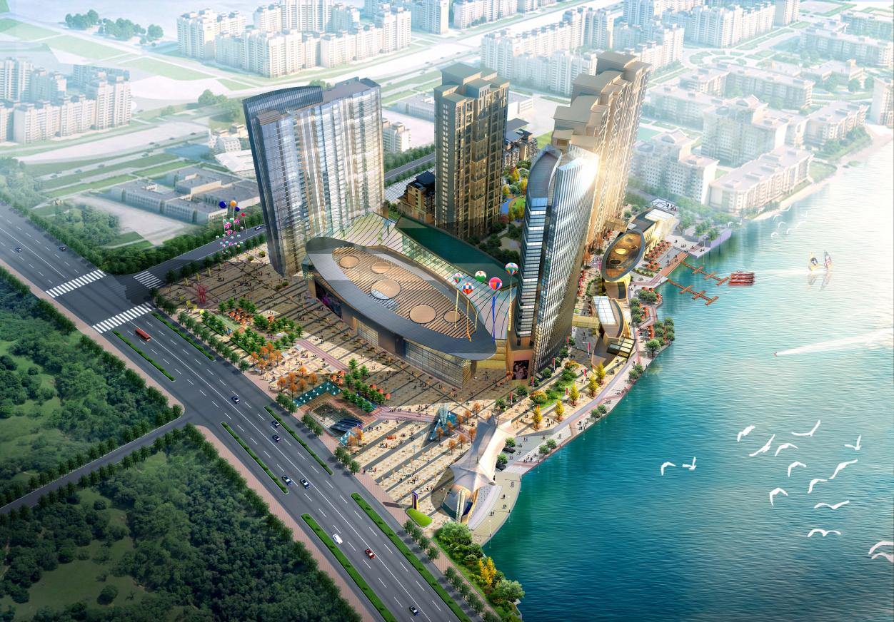 安庆汇峰吾悦广场鸟瞰效果图 &nbsp; &nbsp; &nbsp; &nbsp; &nbsp; &