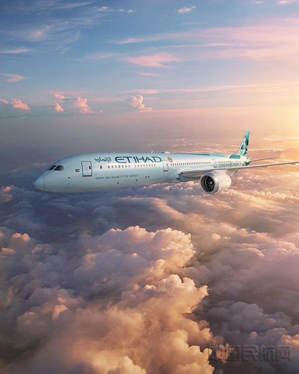 绿色梦幻客机 (阿提哈德航空供图)