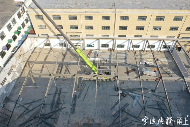 三改一拆进行时奉化江口镇拆除违建7100平方米