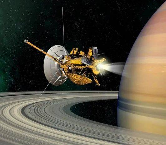 卡西尼-惠更斯土星探测器 图片来自:nasa