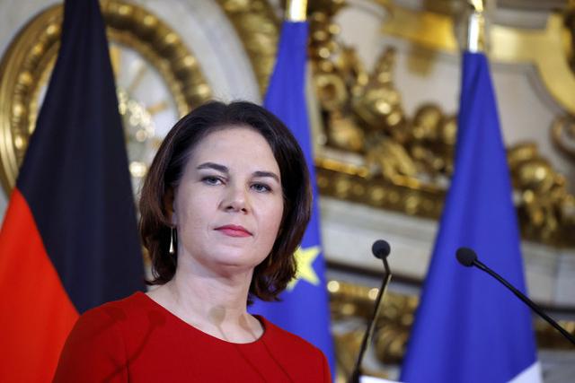 德国外交部长贝尔伯克 图源:视觉中国