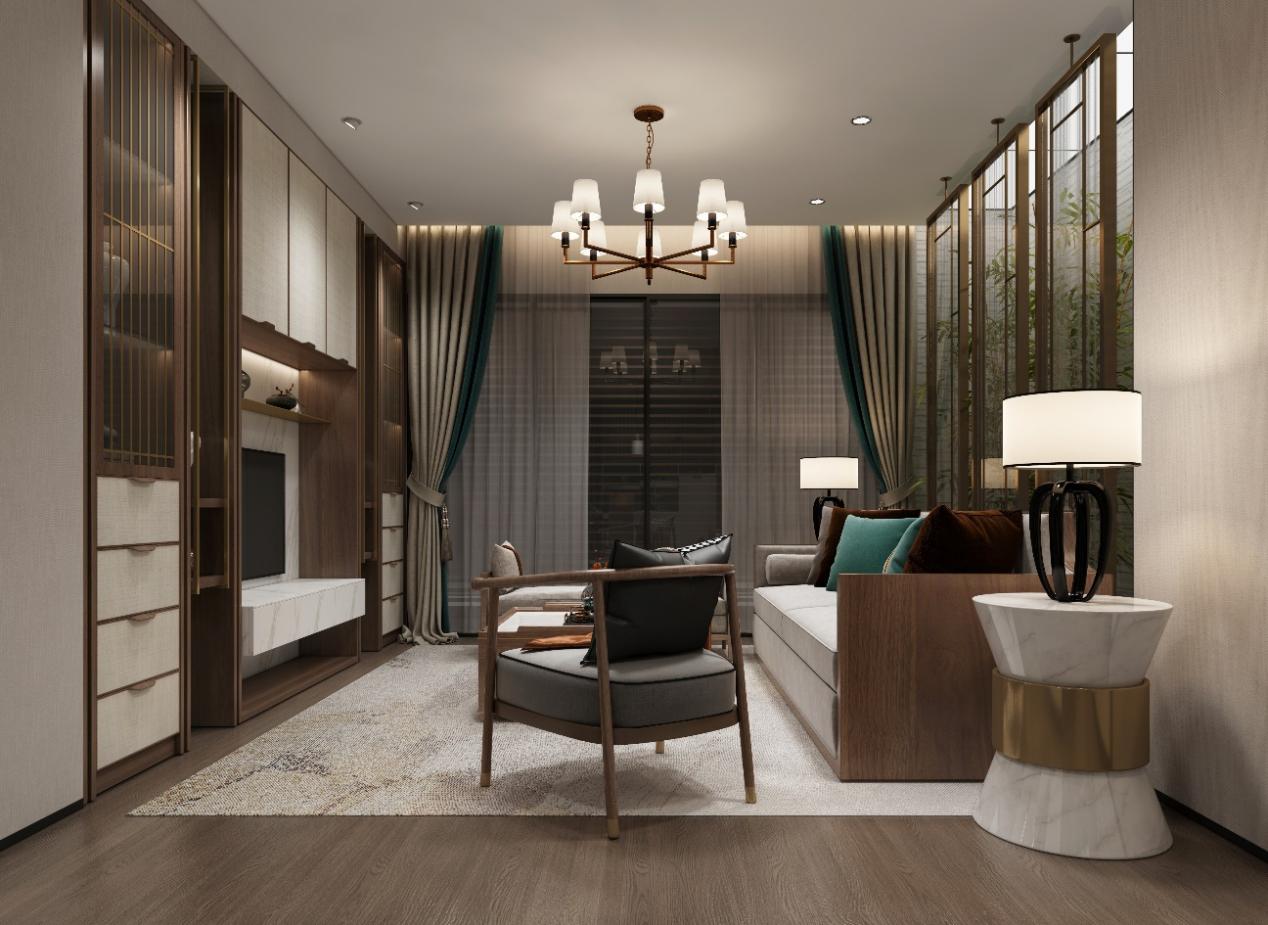 适合年轻人的新中式是什么样的兔宝宝全屋定制告诉你