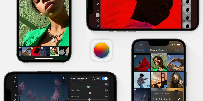 iphone 版 pixelmator photo 需要 ios 14 或更高版本,今天可在 app