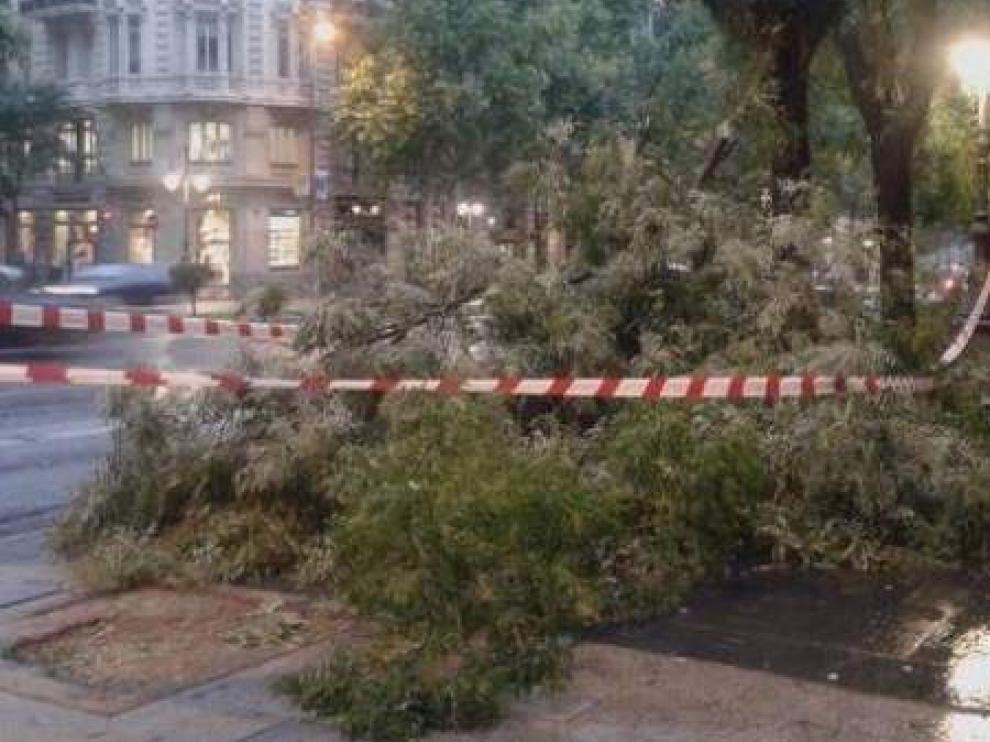 强暴风雨天气袭击西班牙大部分地区 公共设施及码头受损