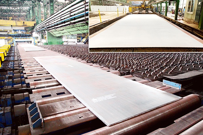 鞍钢成功轧制世界最宽7ni钢薄板