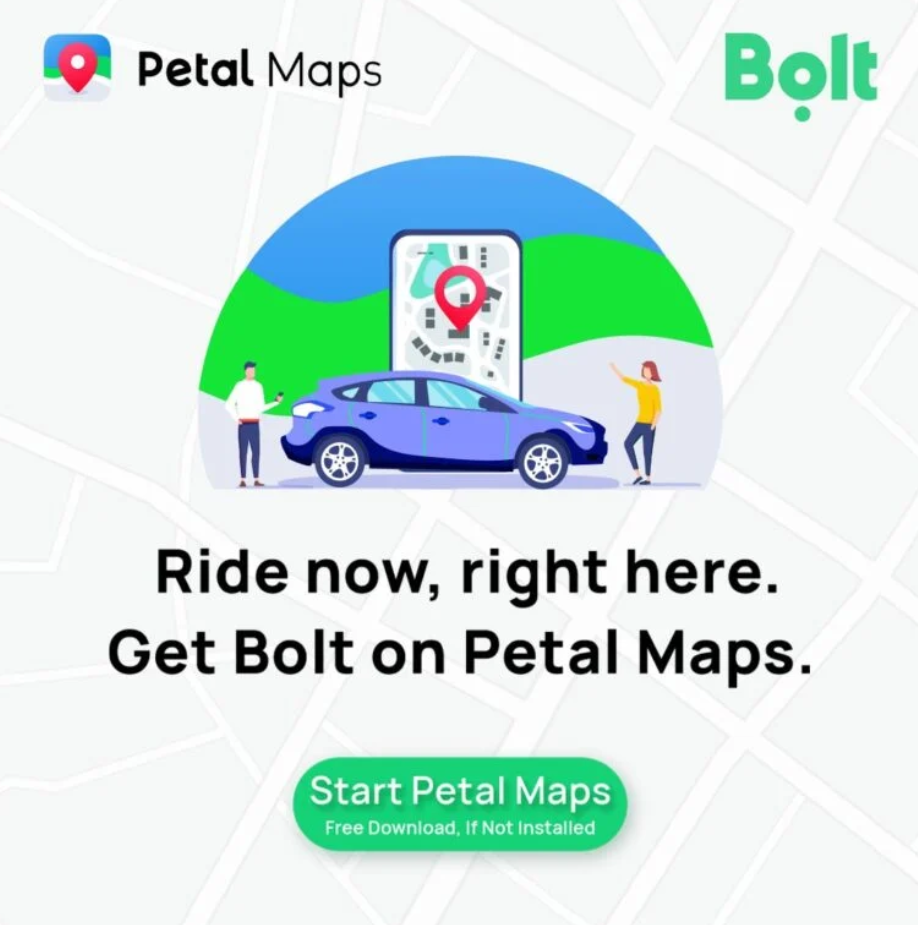 华为在欧洲和非洲集成 Bolt 打车服务