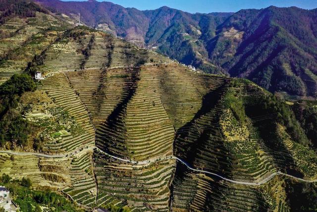 蜈蚣岭上梯田美