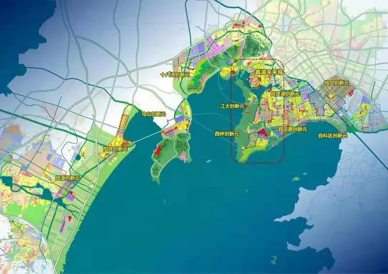 太湖湾科创带国土空间规划发布构建一核三湾一城十元世界级湖区