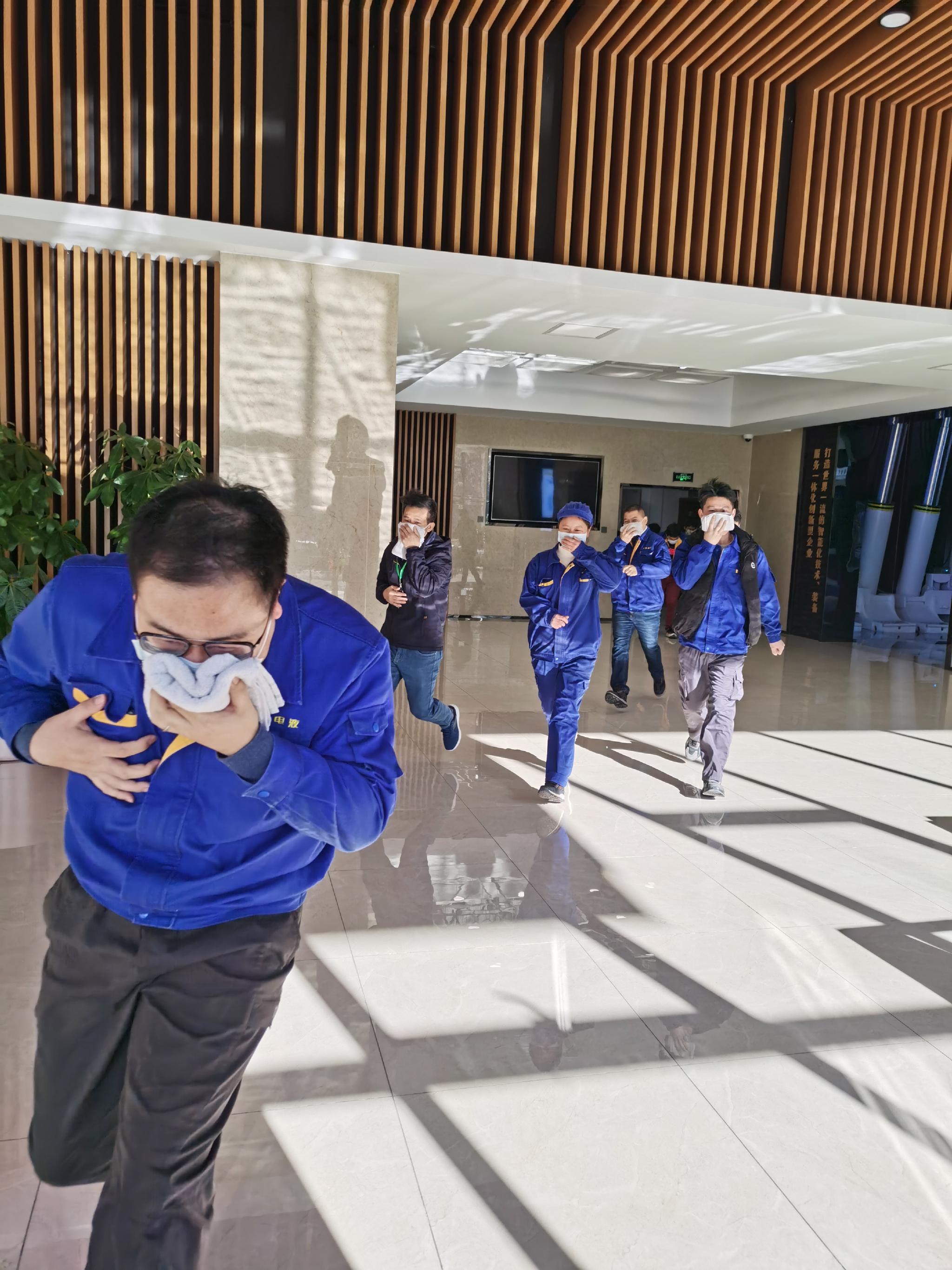 以练为战防患未燃天玛智控开展火灾事故应急救援演练