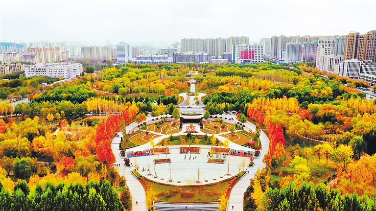 广阳区是廊坊市政治,经济,文化中心.  河北日报通讯员 刘向摄