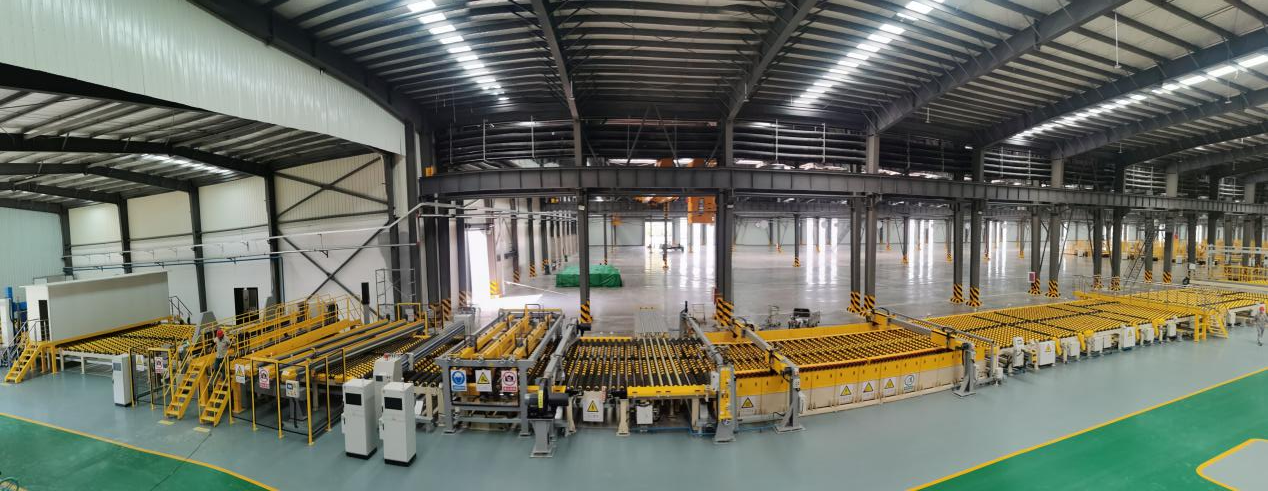 图二 智能冷端成套装备在优质浮法玻璃生产线上的应用