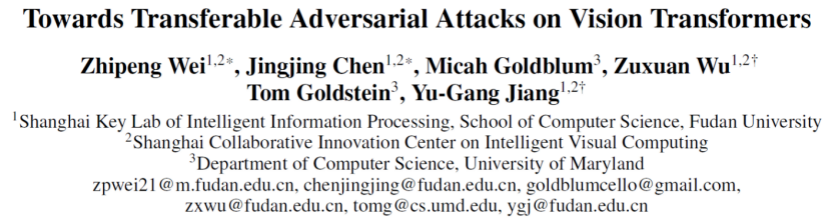 AAAI 2022 | 无注意力+PatchOut，复旦大学提出面向视觉transformer的迁移攻击方法