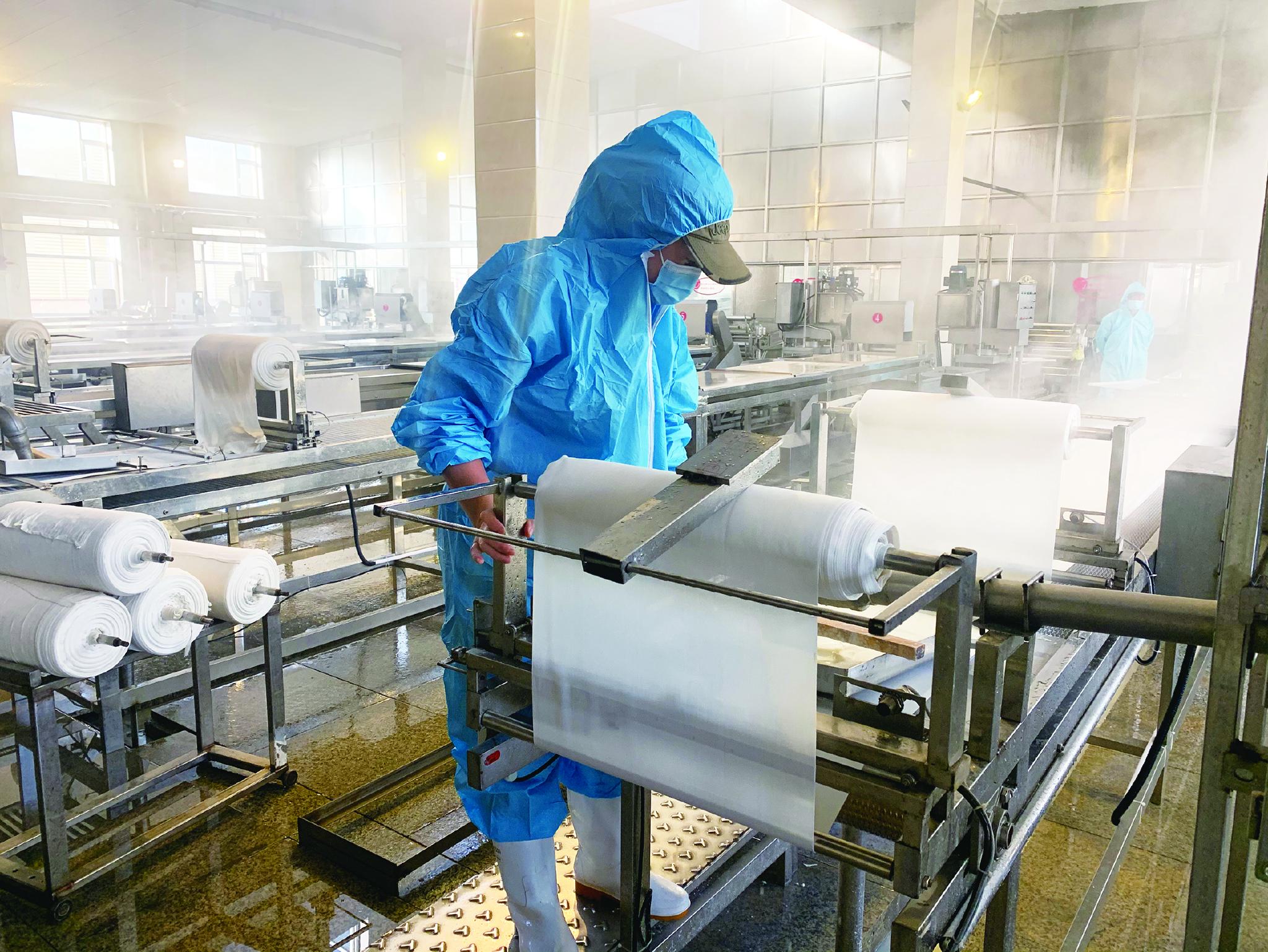 小发明助推榆树干豆腐闯出大市场