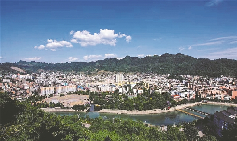 "这是四川省宜宾市筠连县营商环境改革跑出的"筠连速度".