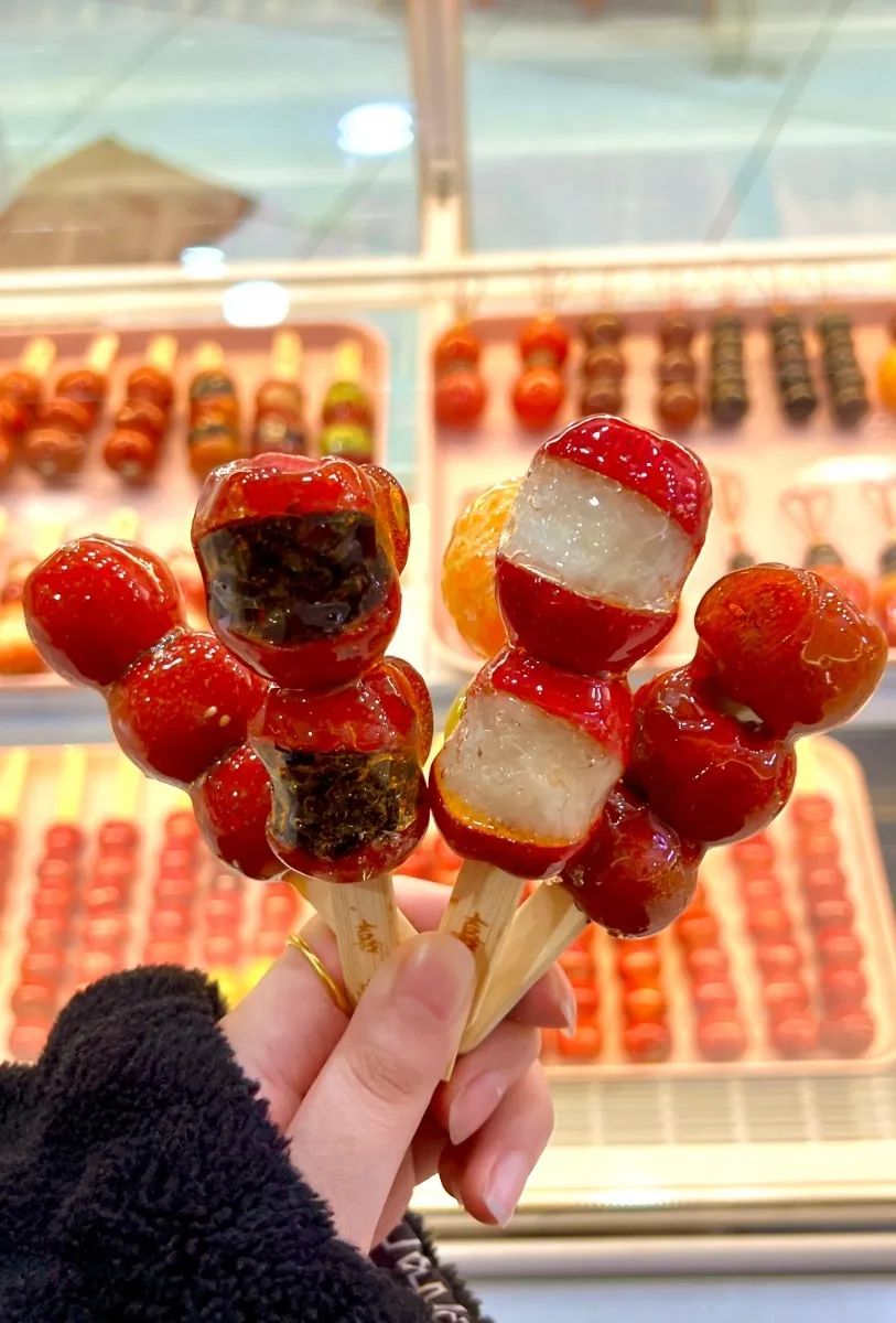 99元抢网红冰糖葫芦给你初冬的第一口酸甜