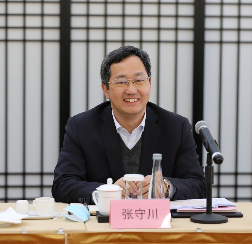 2021年12月28日,中国银行上海总部常务副总裁,上海市分行行长张守川