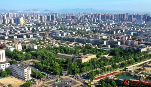 邢台市襄都区城区. 王宏雁摄