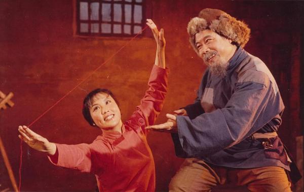 李元华在歌剧《白毛女》中饰演"喜儿" 图自互联网