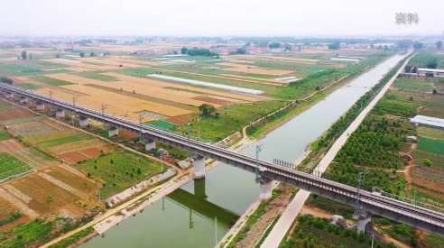 滏水扬帆曲周县老漳河白寨镇段全力打造滏阳河生态修复的样板