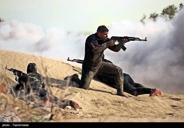 △伊朗近期军演画面（图片来源：伊朗媒体）