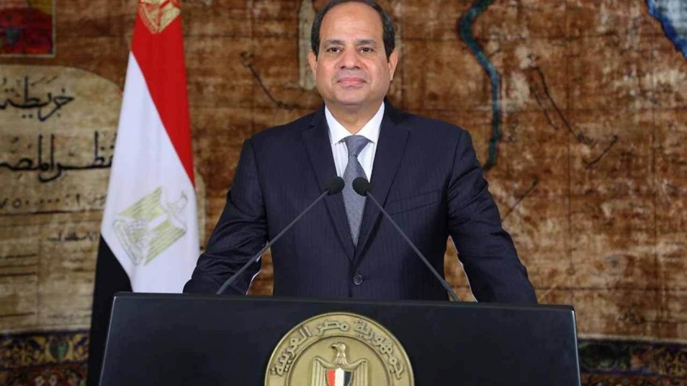 埃及总统塞西（图源：Middle East Eye）