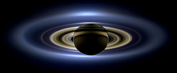 土星环（图片来源：NASA）
