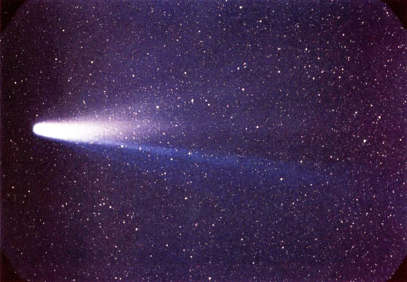 哈雷彗星（图片来源：NASA/W. Liller）