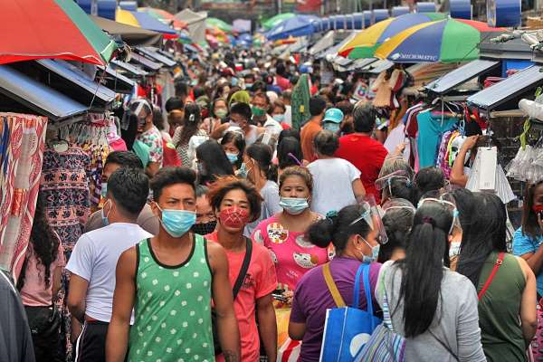菲律宾新增1581例新冠肺炎病例 一省出现变异新冠病毒聚集性传播