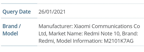 Redmi Note 10获认证：新一代千元神机已在路上