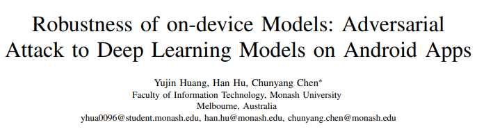 简单有效，新型对抗性攻击方法成功攻破热门安卓APP中的DL模型