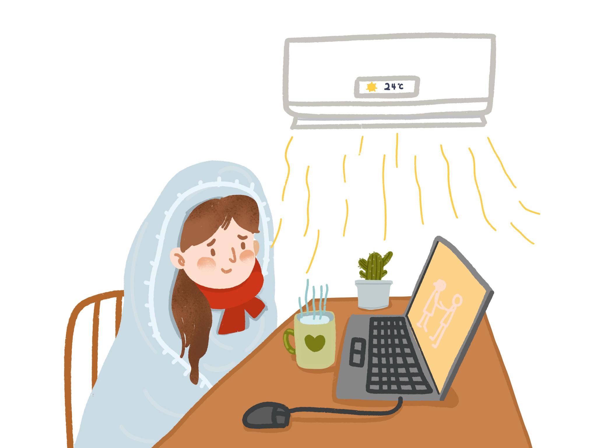 "空调 电脑"是主要诱因.