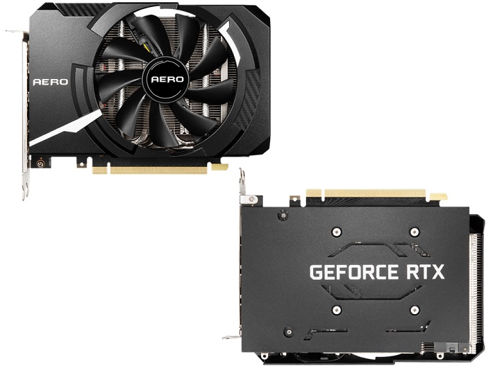 微星推出rtx 3060 ti aero双槽单风扇短卡 主打mini-itx市场|显卡