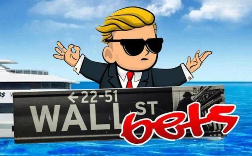 美国reddit论坛的wallstreetbets(华尔街赌局)板块.