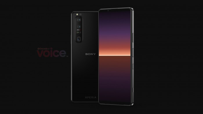 索尼Xperia 1 III渲染图曝光：或采用潜望式后置变焦三摄