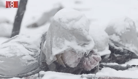 △电视剧《跨过鸭绿江》画面
