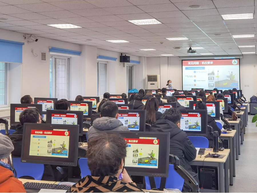 ▲ 中传2021年艺考初试线上直播监考中国农业大学监考点