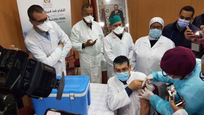 摩洛哥正式开始向公众开展新冠疫苗接种