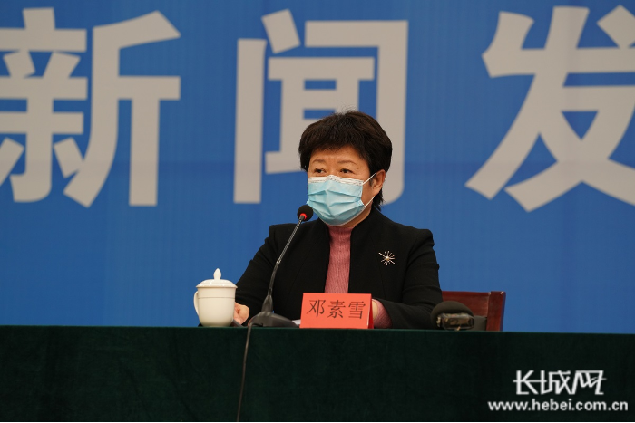 邢台市应对疫情工作领导小组办公室主任,市人民政府副市长邓素雪介绍
