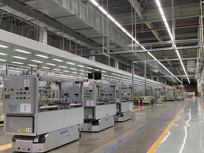 广汽爱信自动变速器工厂；图片来源：广汽集团