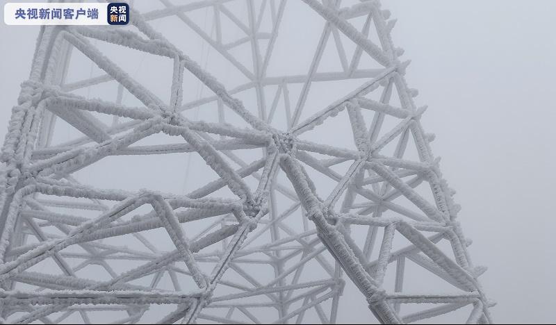 贵州多地出现冻雨或雨夹雪 44县城出现电线积冰