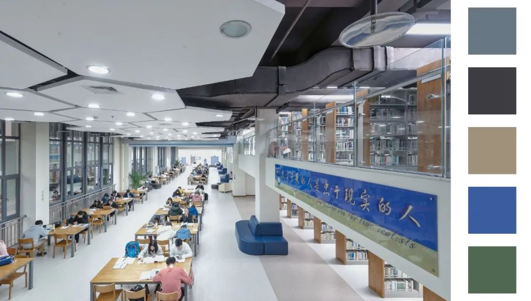 study走过,学子的求学之路背上知识的行囊一路向图书馆或教学区而去的