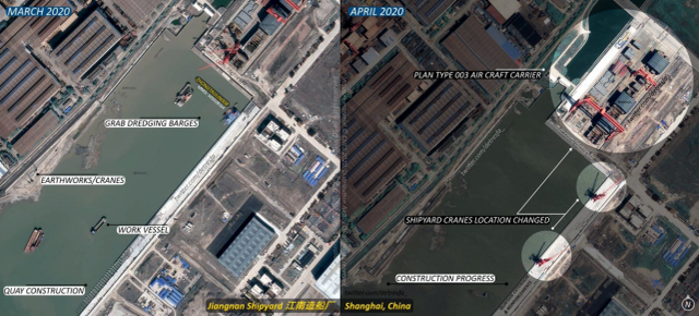 美媒：中国第三艘航母接近完成，对新航母的设计很乐观