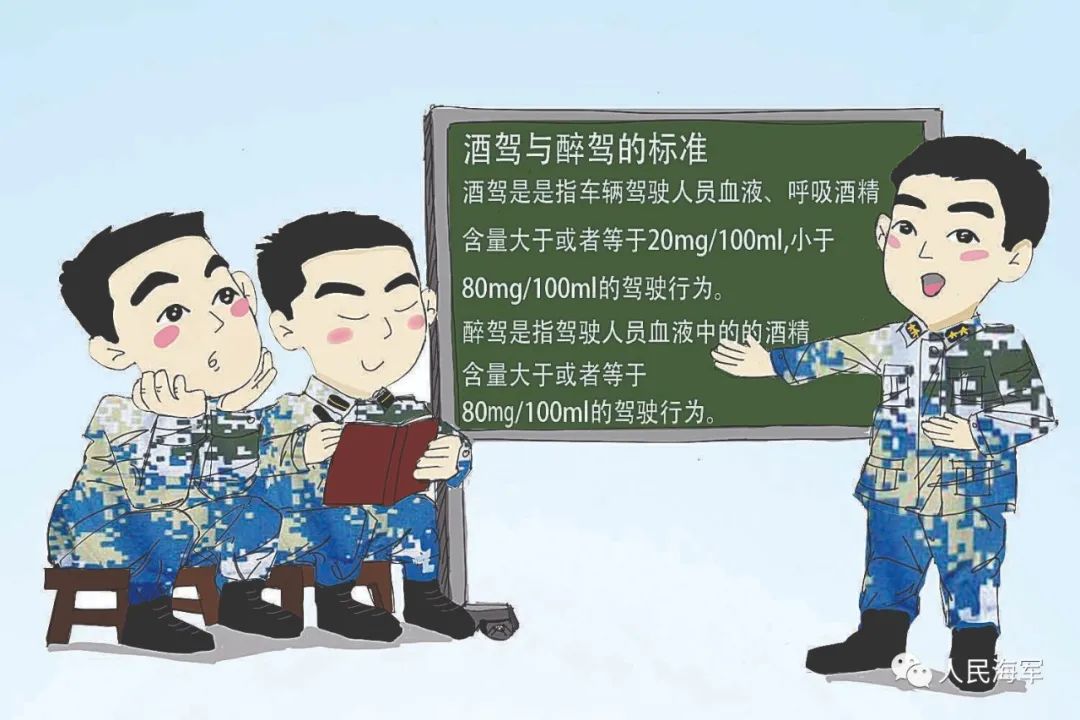 战友酒驾醉驾的这些认识误区你知道吗