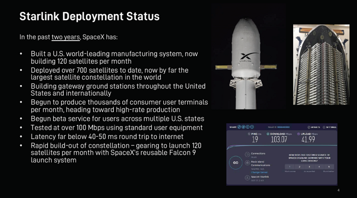 SpaceX星链互联网服务开始接受预订 每月99美元