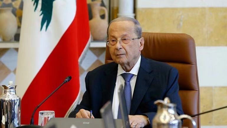 黎巴嫩总统会见联合国黎巴嫩问题副特别协调员